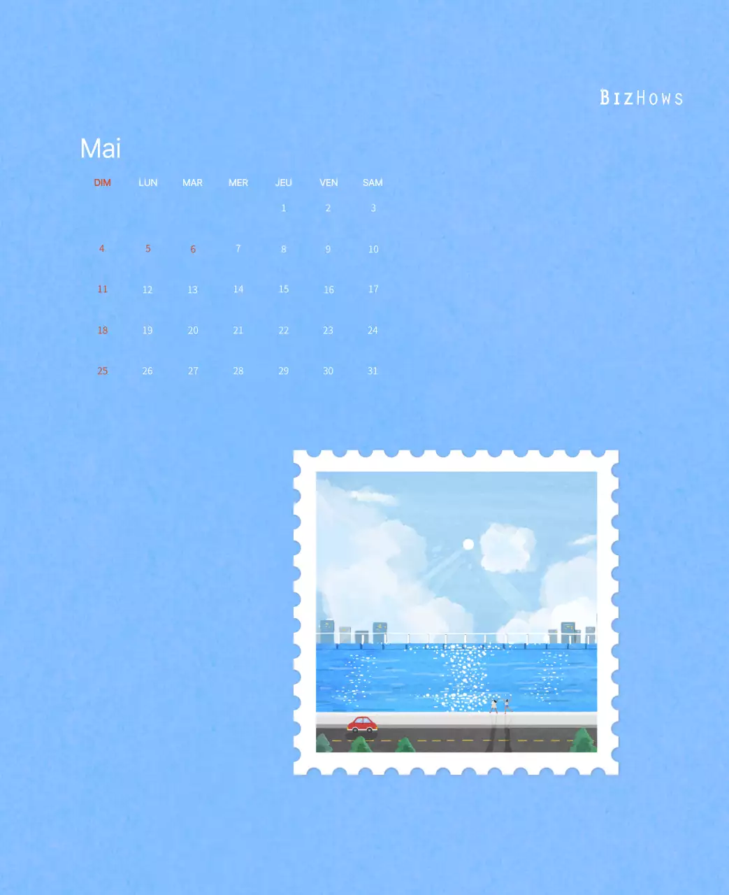 Illustrations de timbres avec un concept chaleureux