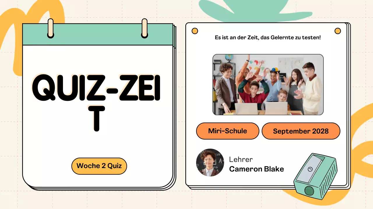 Mint Modern Quiz Class Material