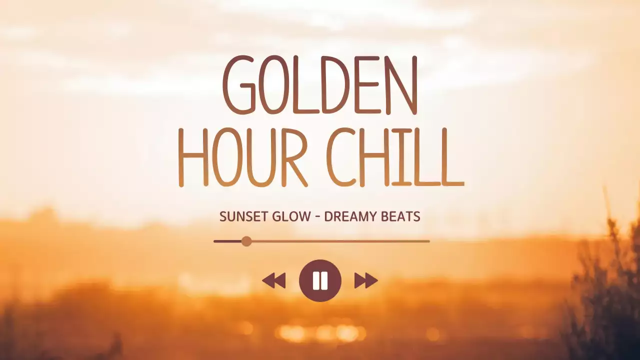 Orange Minimal Playlist Promotion YouTube Thumbnail