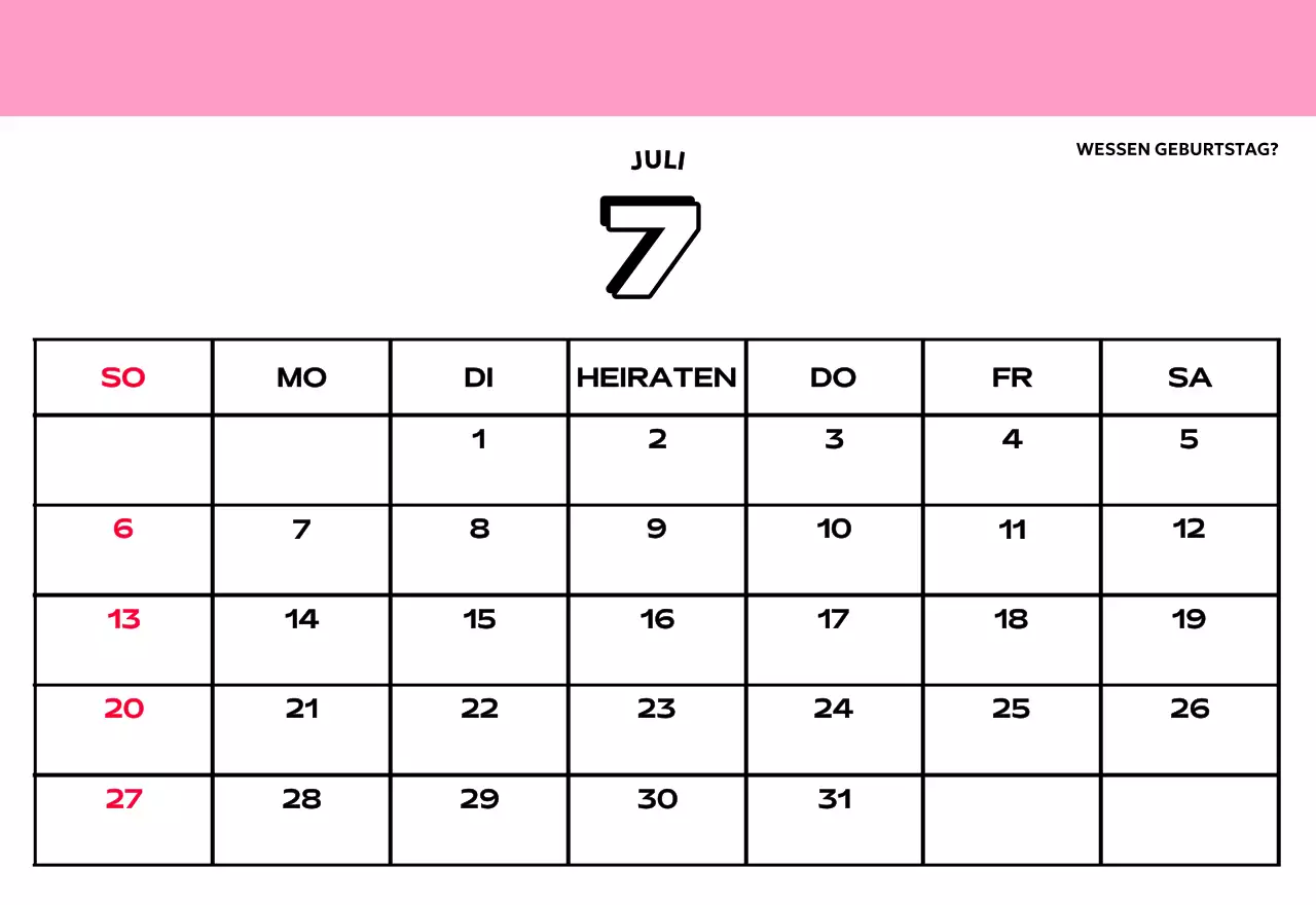 Bunte Kalender mit einer Vielzahl von Retro-Illustrationen