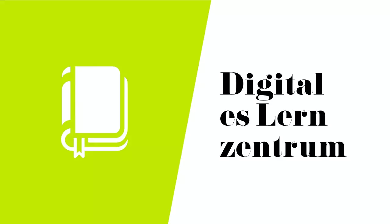 grüne minimalistische Visitenkarte