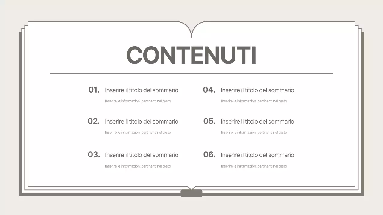 Un business plan pulito e beige