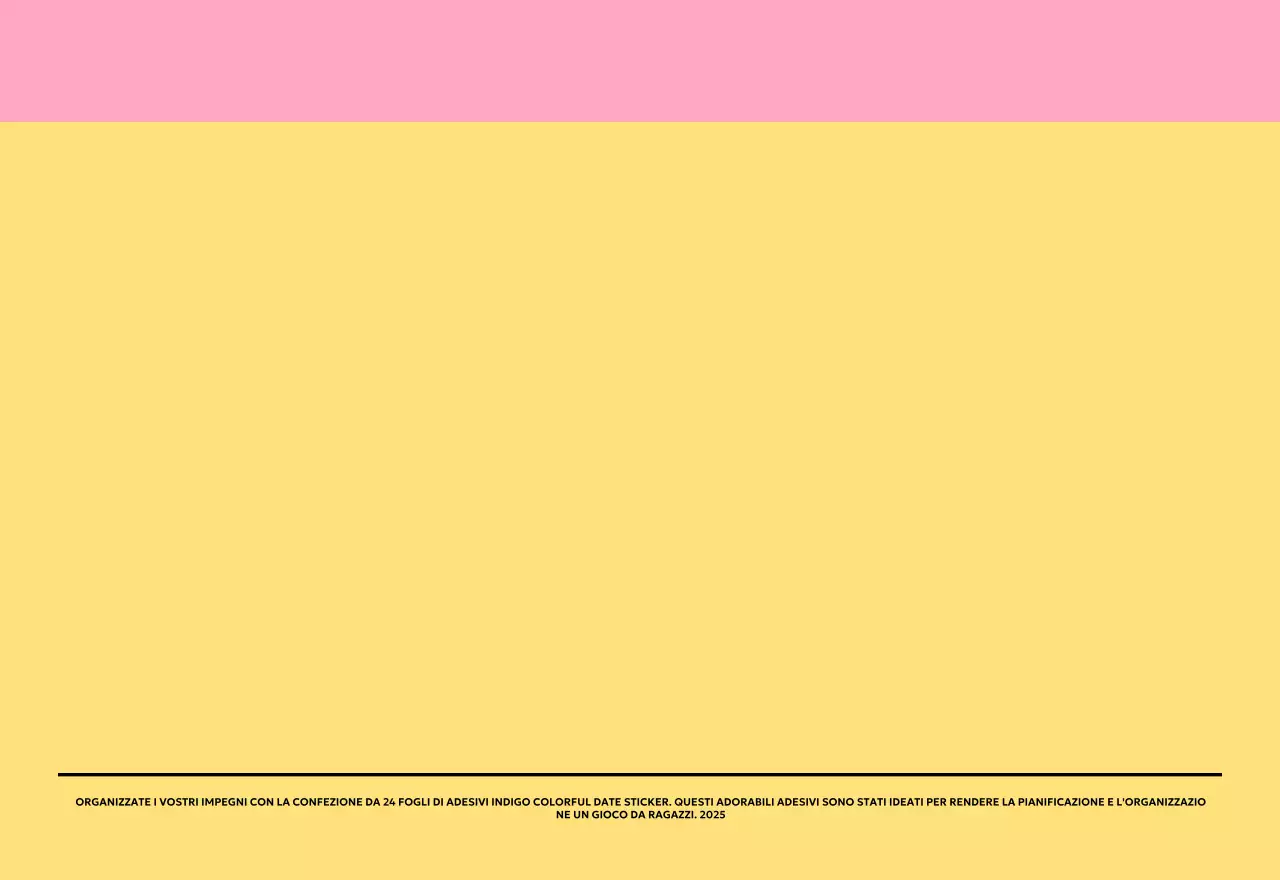 Calendari colorati con una varietà di illustrazioni retrò