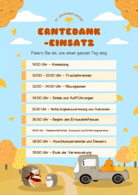 orange-rustikales Erntedankfest Eventplaner