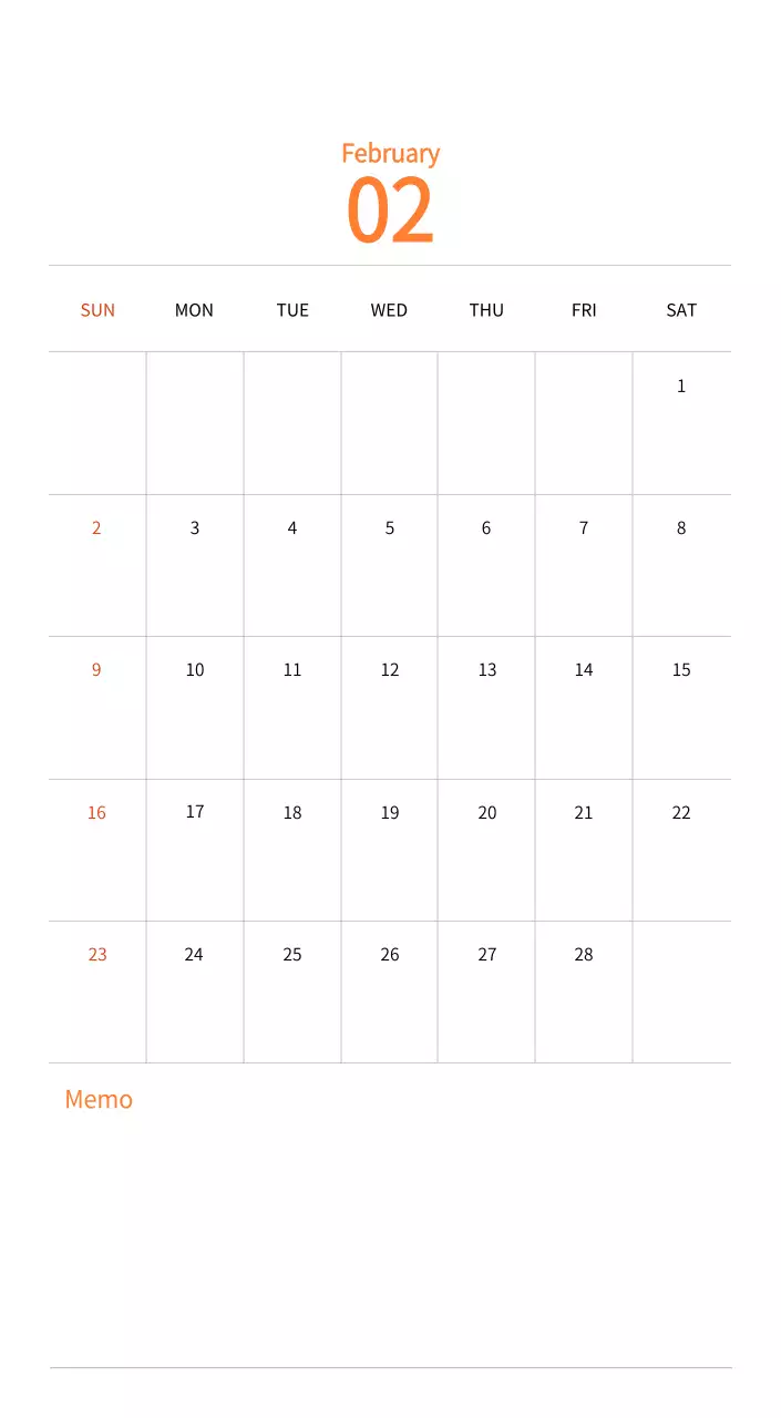 Stamp illustration with a warm concept