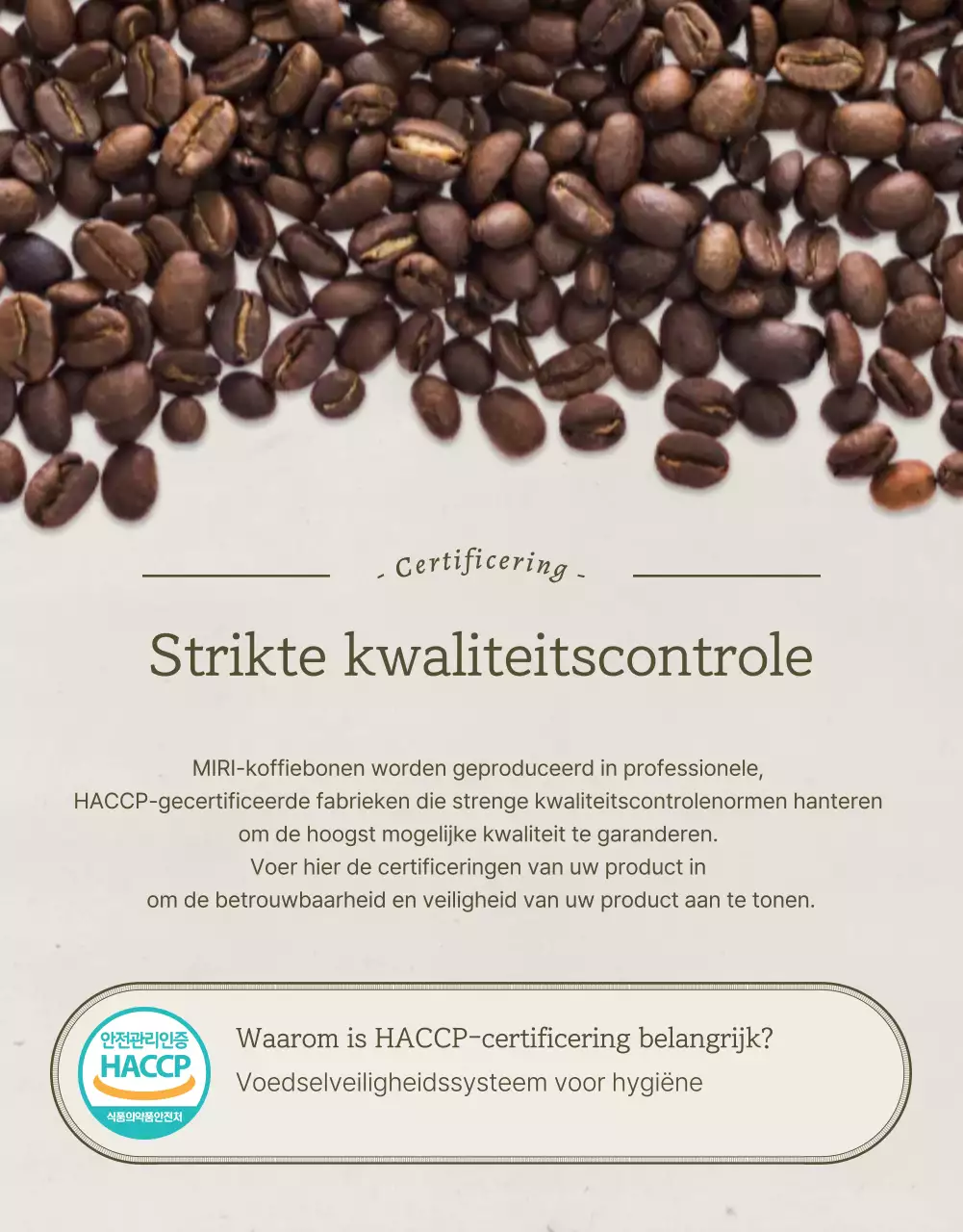 Promoot de verkoop van vintage koffiebonen in lichtblauw en bruin