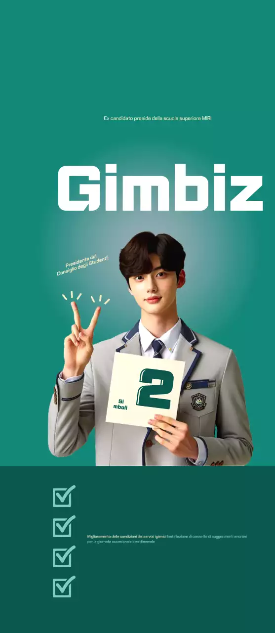 Promozione delle elezioni dell'Unione degli Studenti di Bora Bora