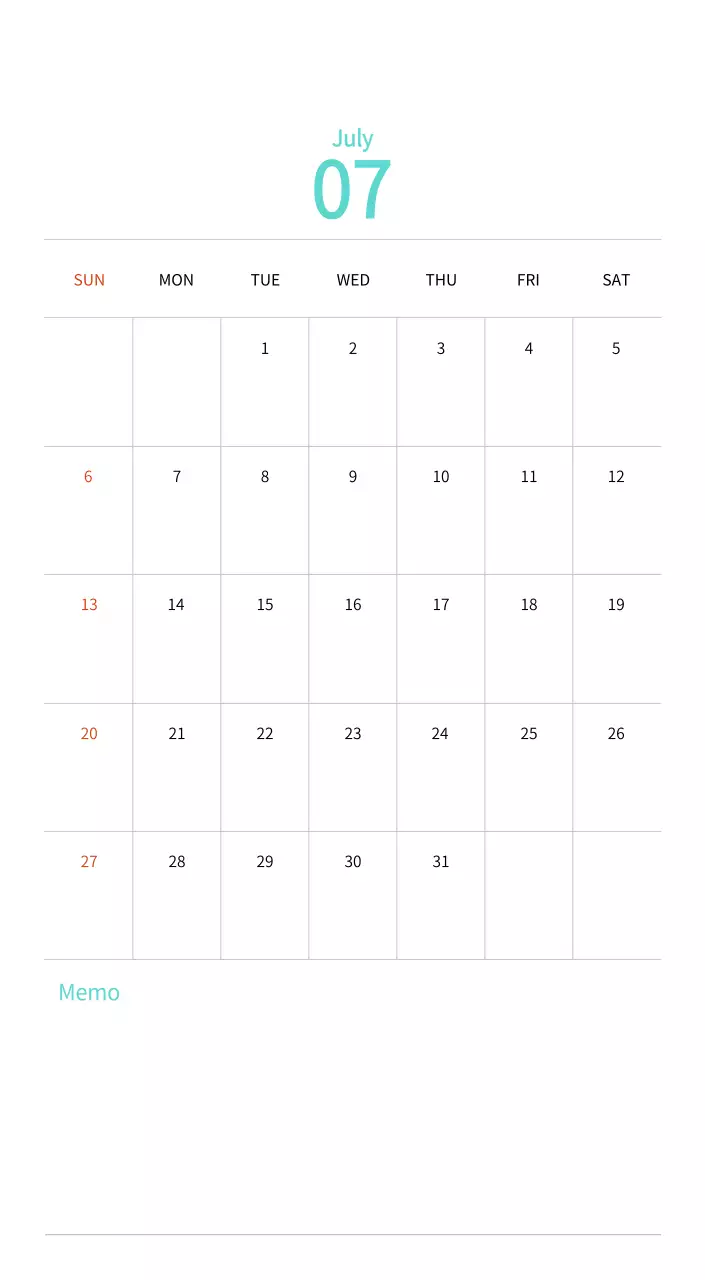 Stamp illustration with a warm concept