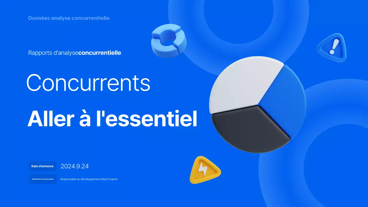 Rapport d'analyse Blue Modern