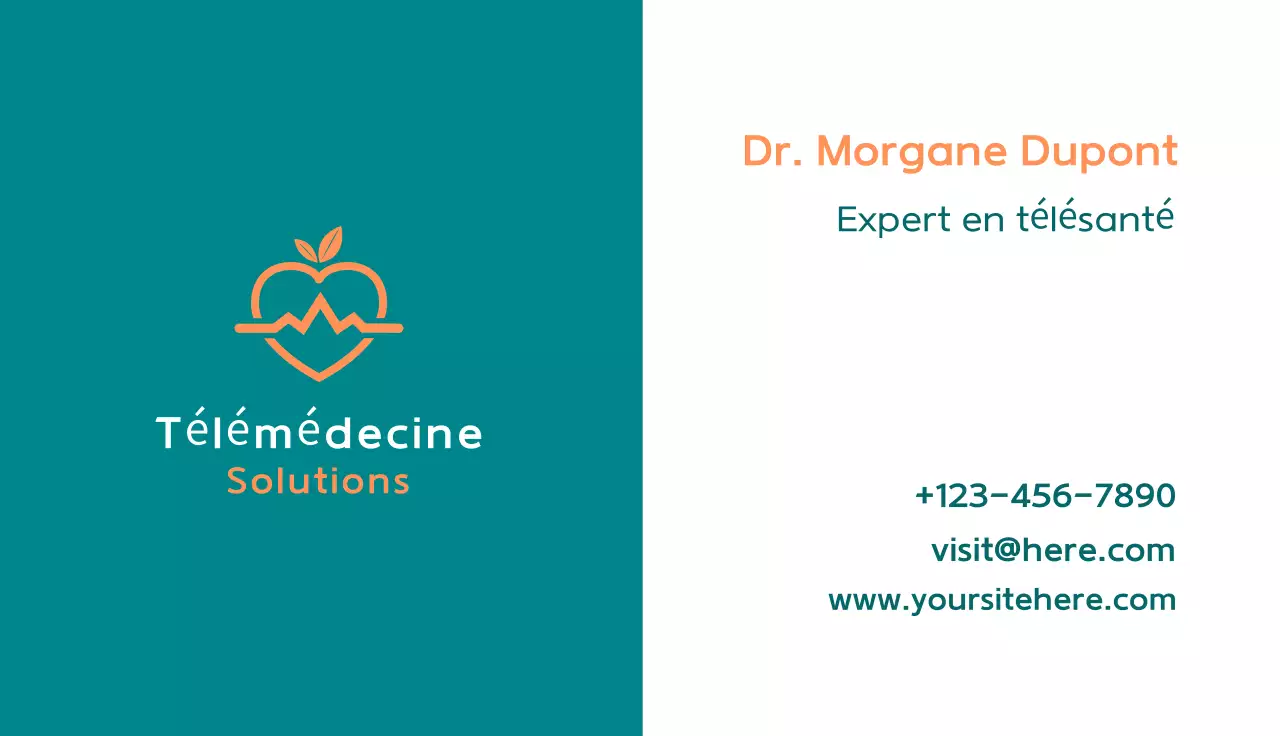 carte de télémédecine moderne sarcelle