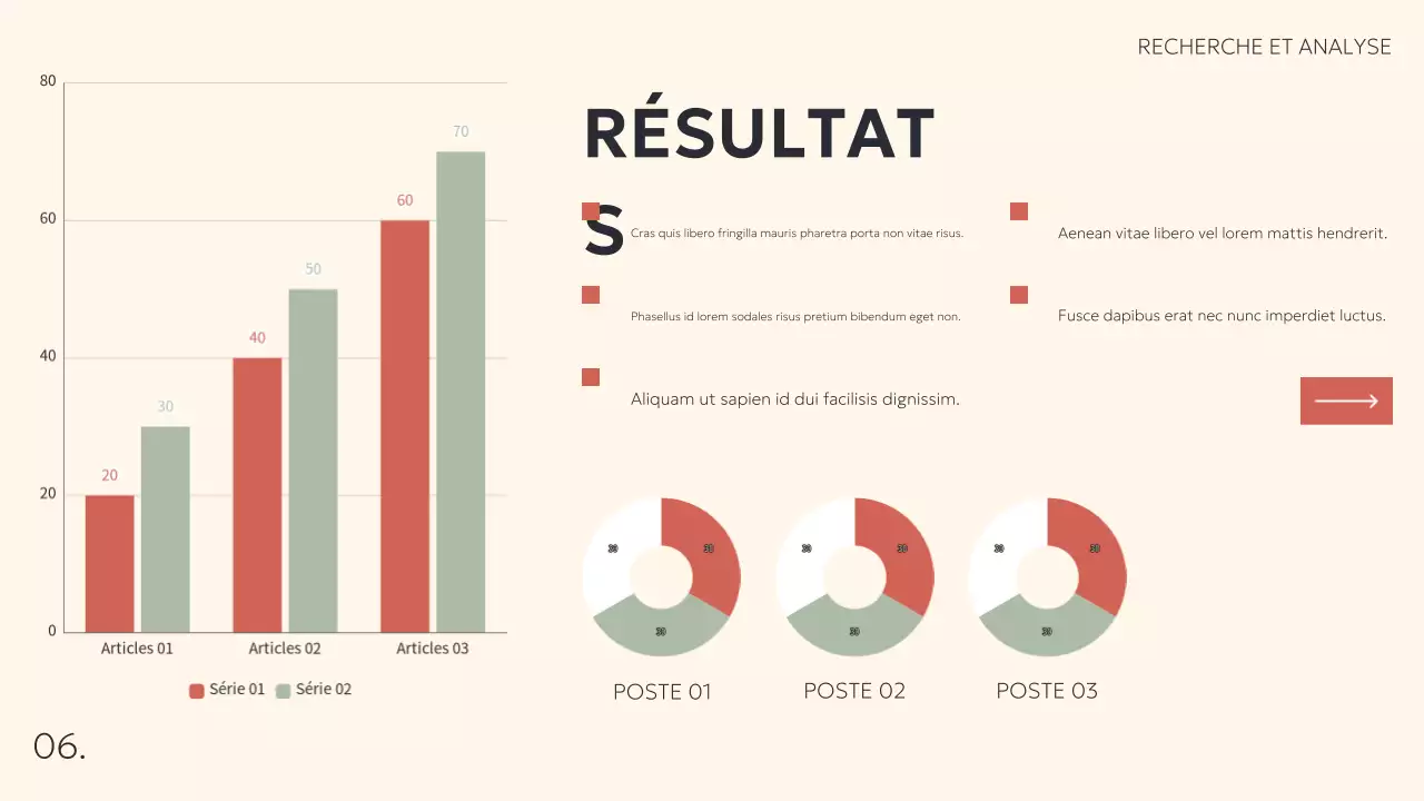 Présentation de projet moderne beige