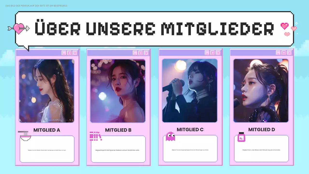 rosa Retro-Charme-Aktion