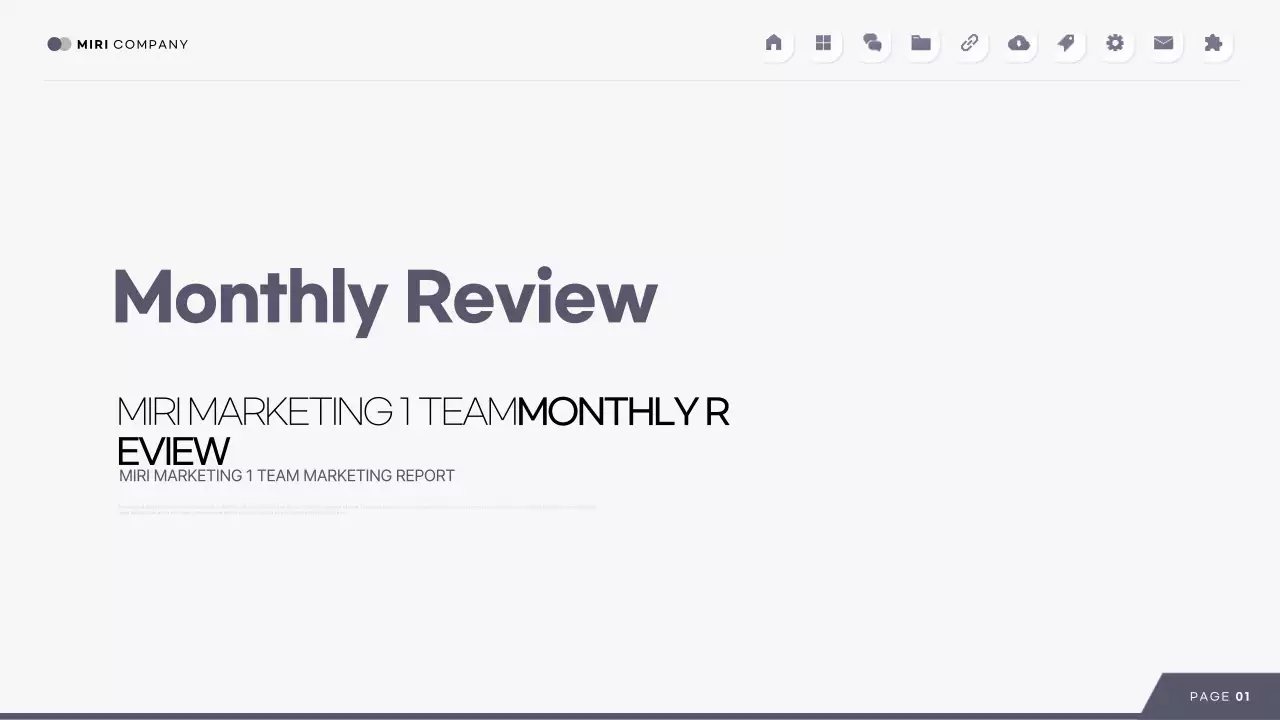 Bài trình bày báo cáo tiếp thị hiện đại màu trắng