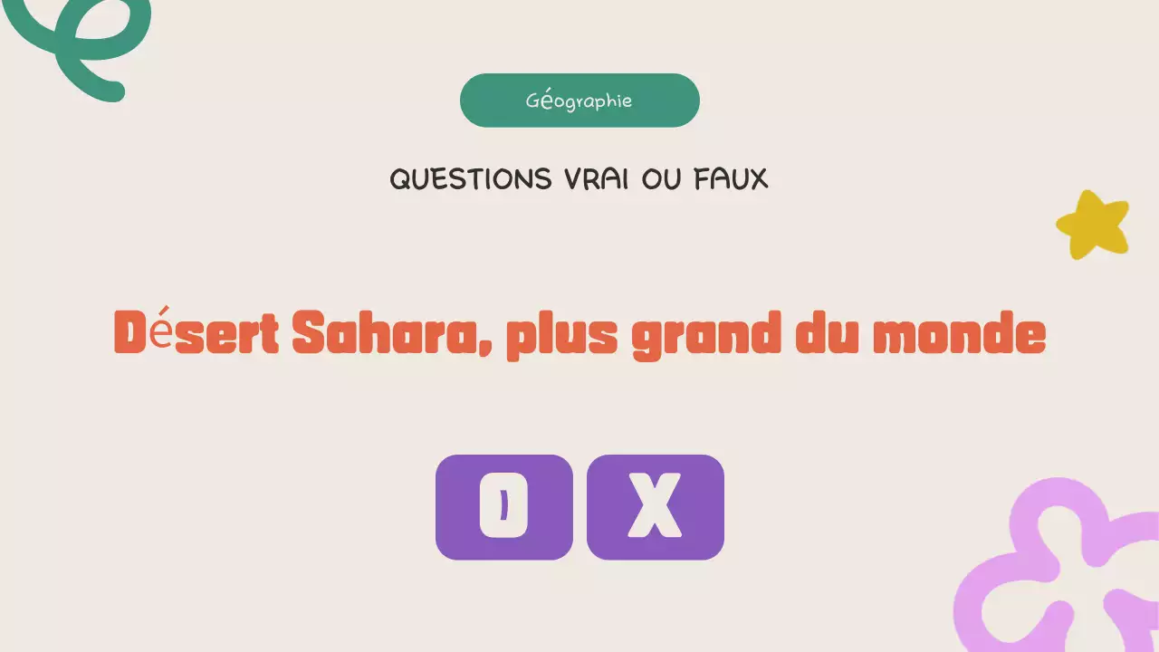 Annonce d'un quiz coloré et amusant