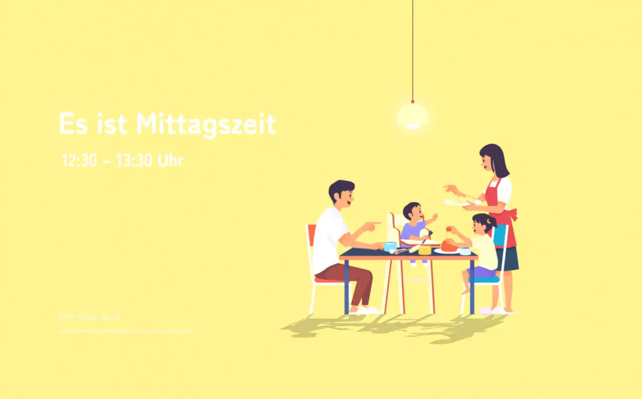 Mehrfarbige Familie Illustration Konzept
