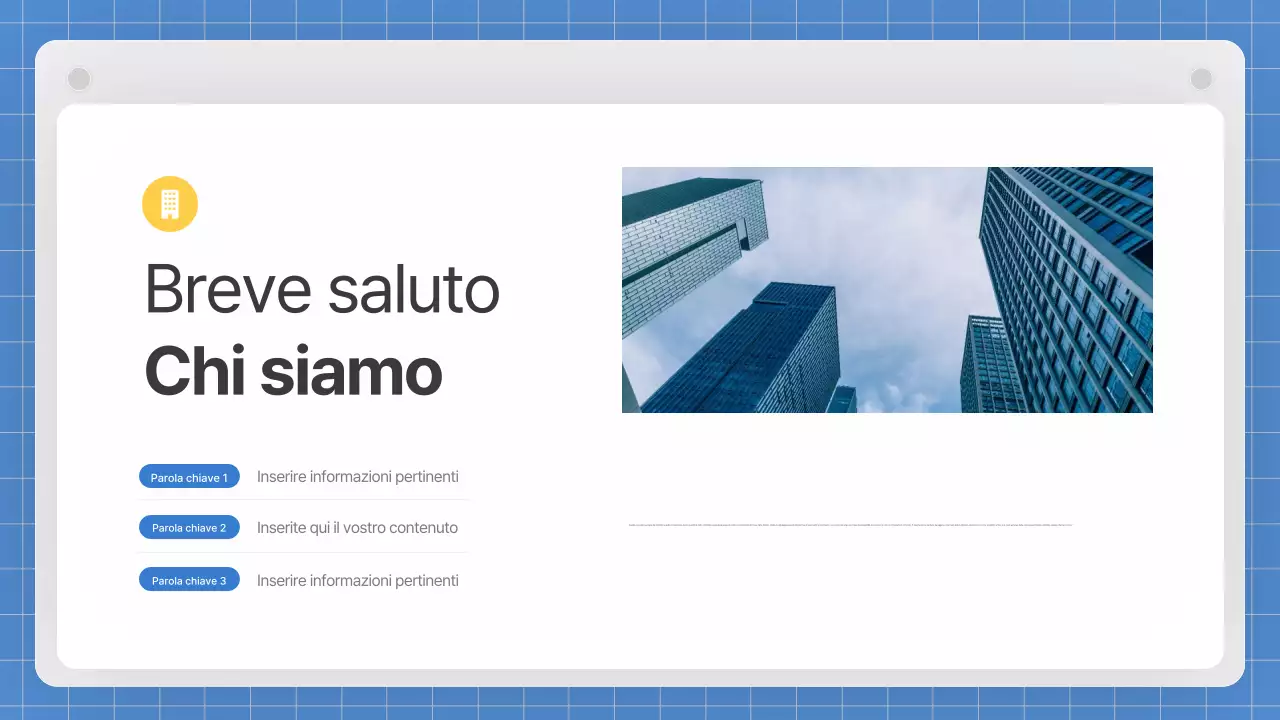 Un business plan grigio e pulito
