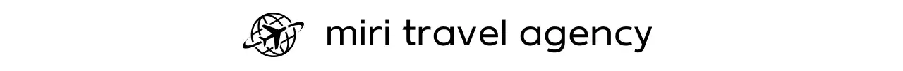 ブラックシンプルトラベルロゴ