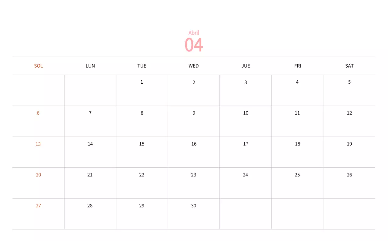 Calendario de Año Nuevo con cálidas ilustraciones