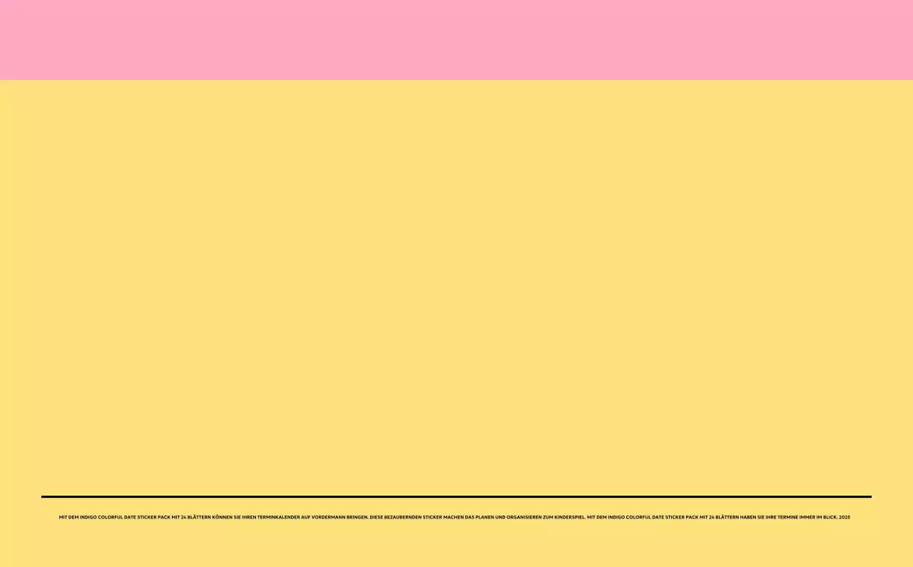 Bunte Kalender mit einer Vielzahl von Retro-Illustrationen