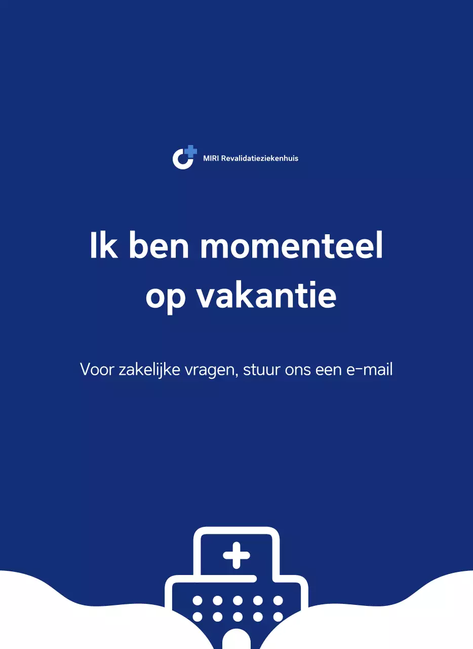 Eenvoudige kalender met blauwe, strakke illustraties