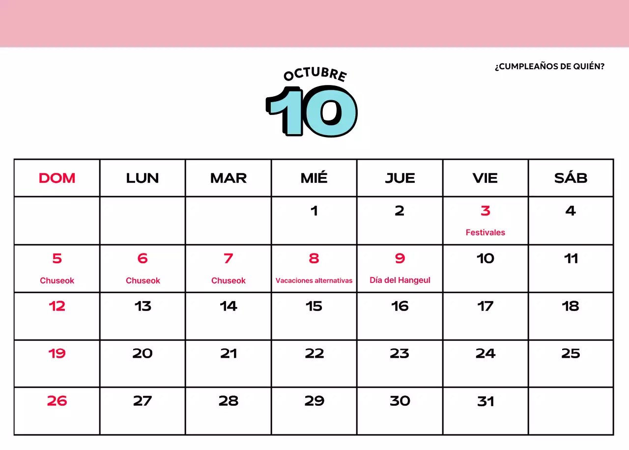 Coloridos calendarios con diversas ilustraciones retro