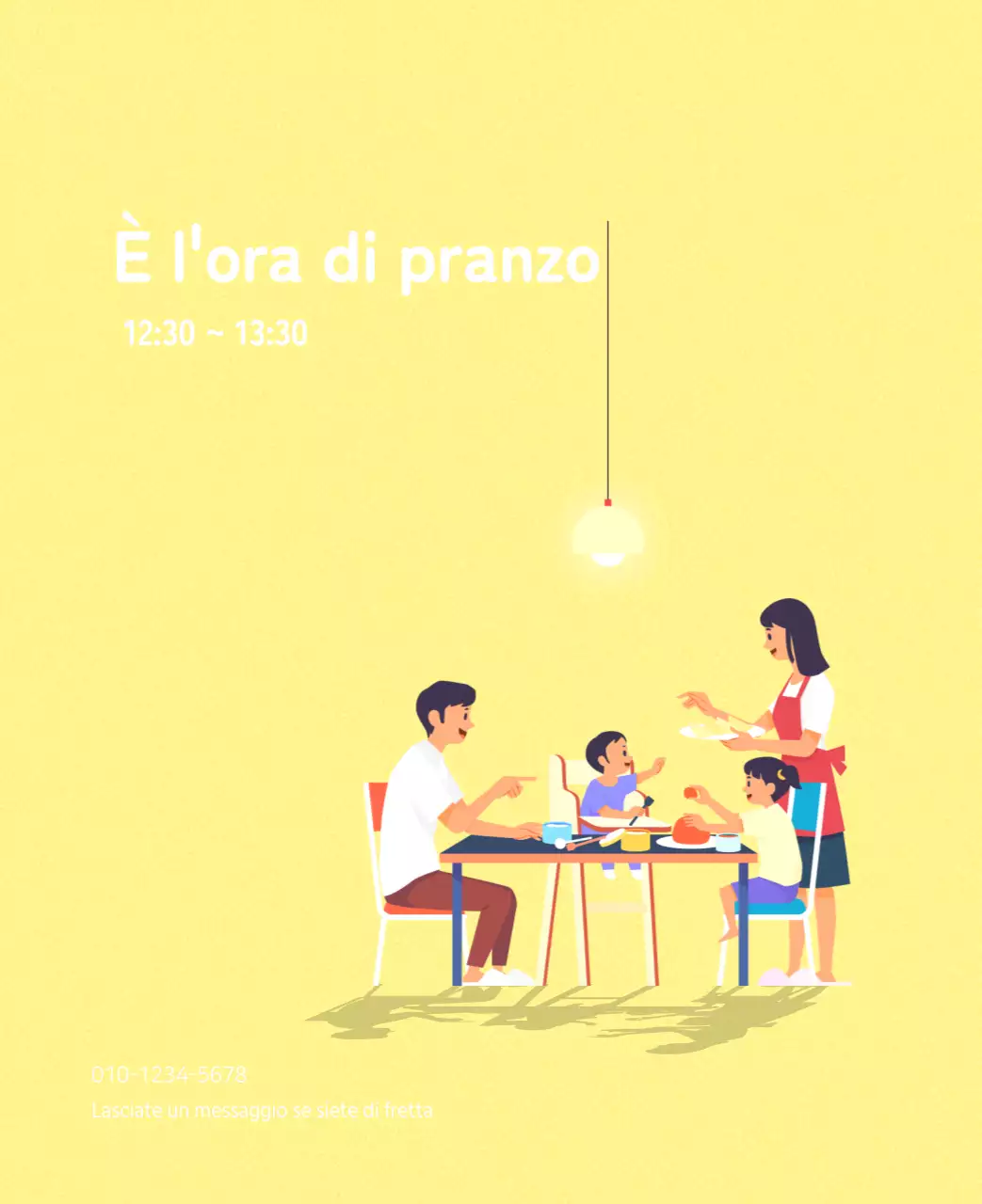 Concetto di illustrazione di famiglia multicolore