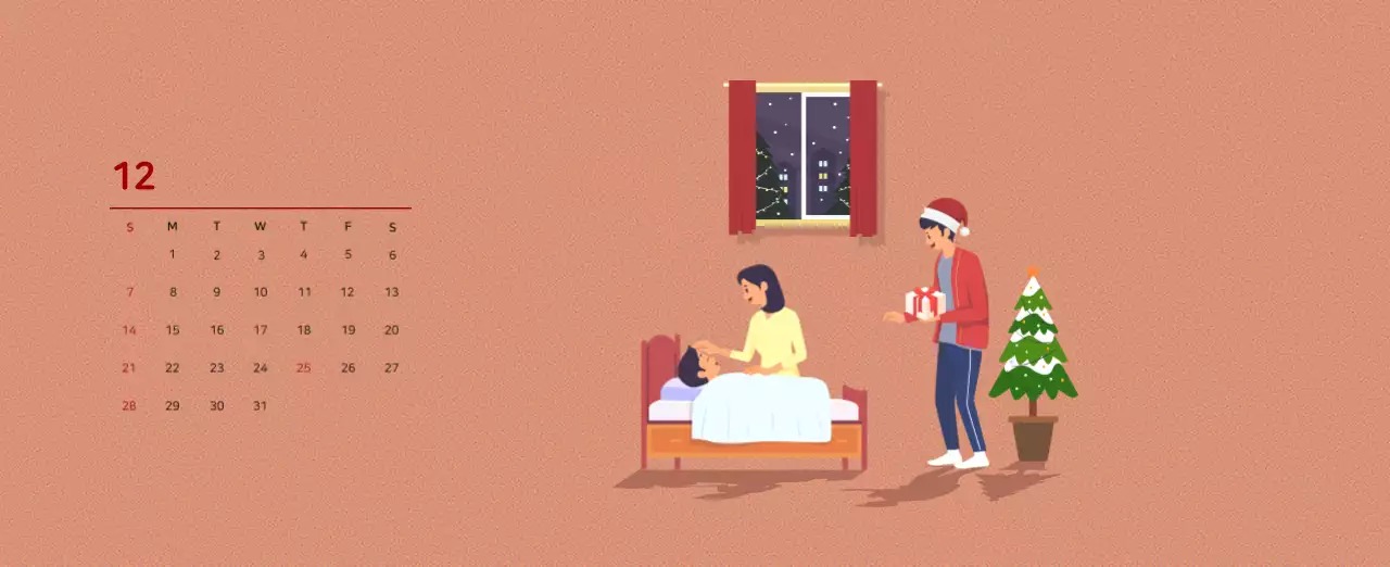 Concepto de ilustración familiar multicolor