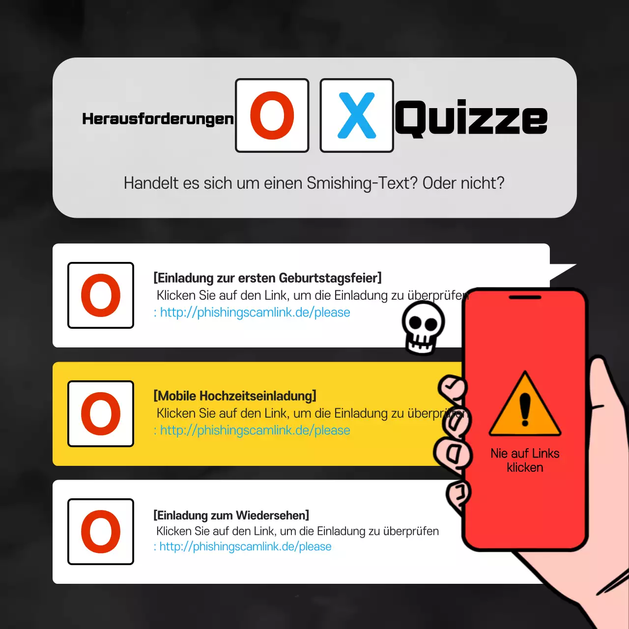 Vorsicht vor einfachem Phishing in Orange