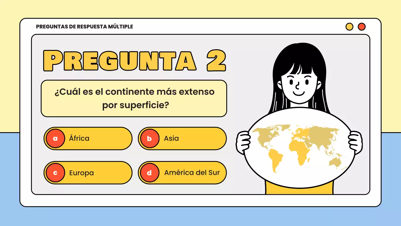 yellow minimal quiz material de estudio
