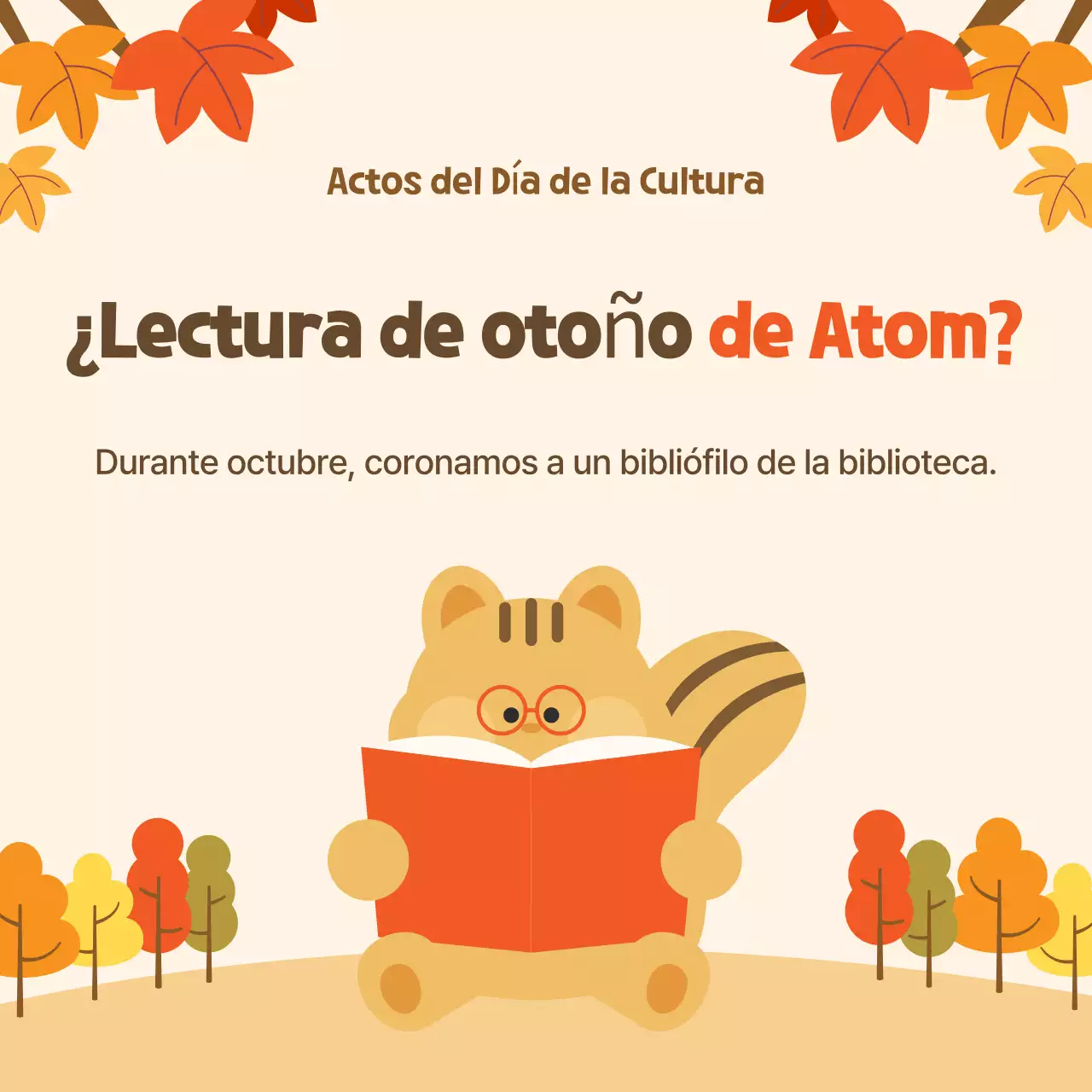 Evento de lectura Orange Cosy