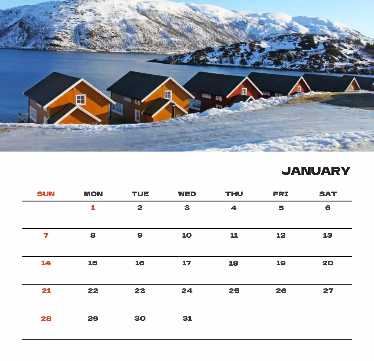 ảnh bầu trời lịch lịch gọn gàng