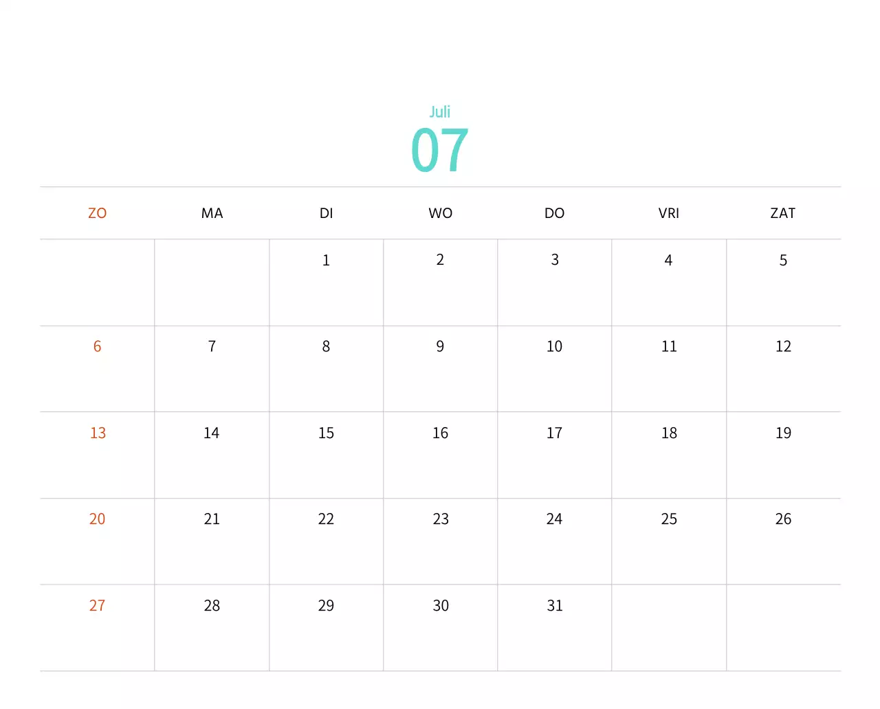 Nieuwjaarskalender met een warme geïllustreerde uitstraling