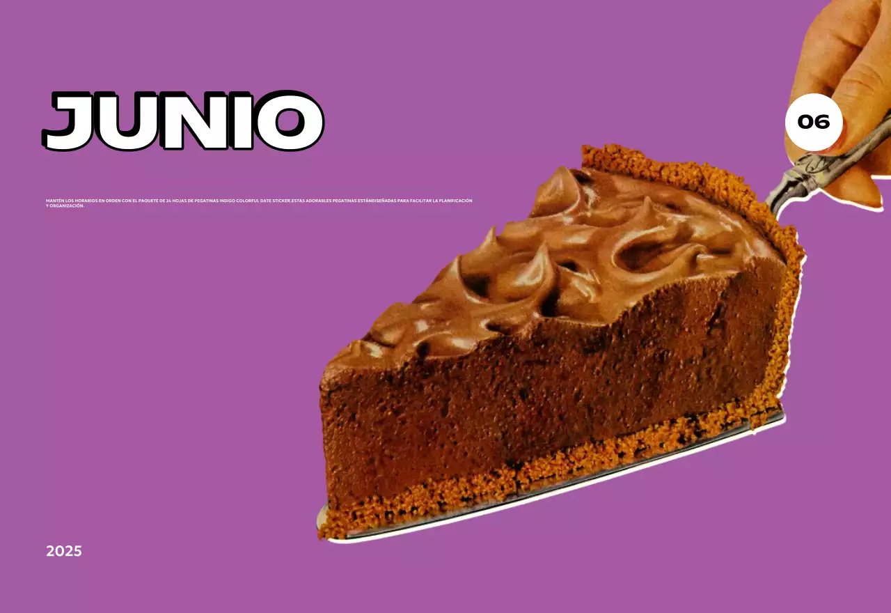 Coloridos calendarios con diversas ilustraciones retro