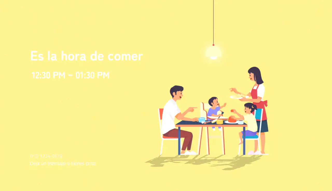 Concepto de ilustración familiar multicolor