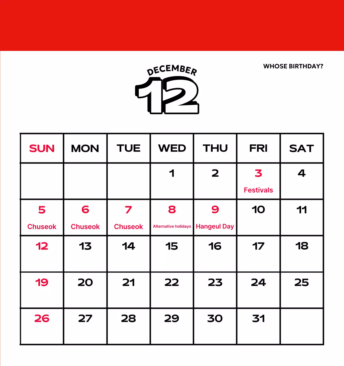 Colorful calendars with a variety of retro illustrations