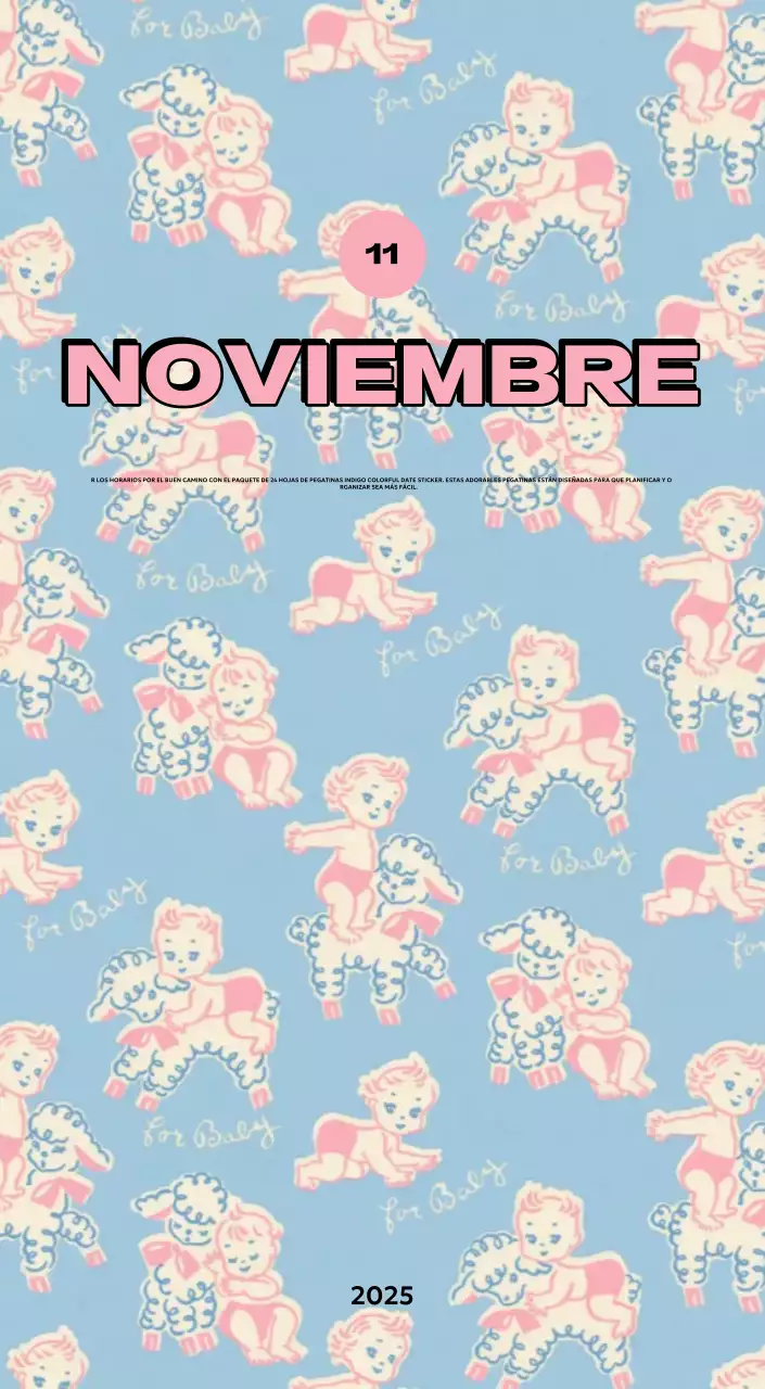 Coloridos calendarios con diversas ilustraciones retro