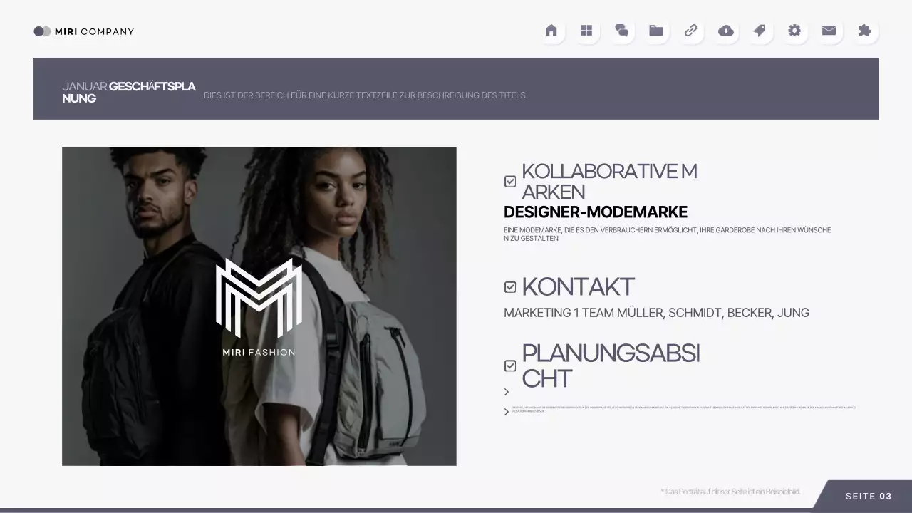 Analyse der grauen modernen Berichte