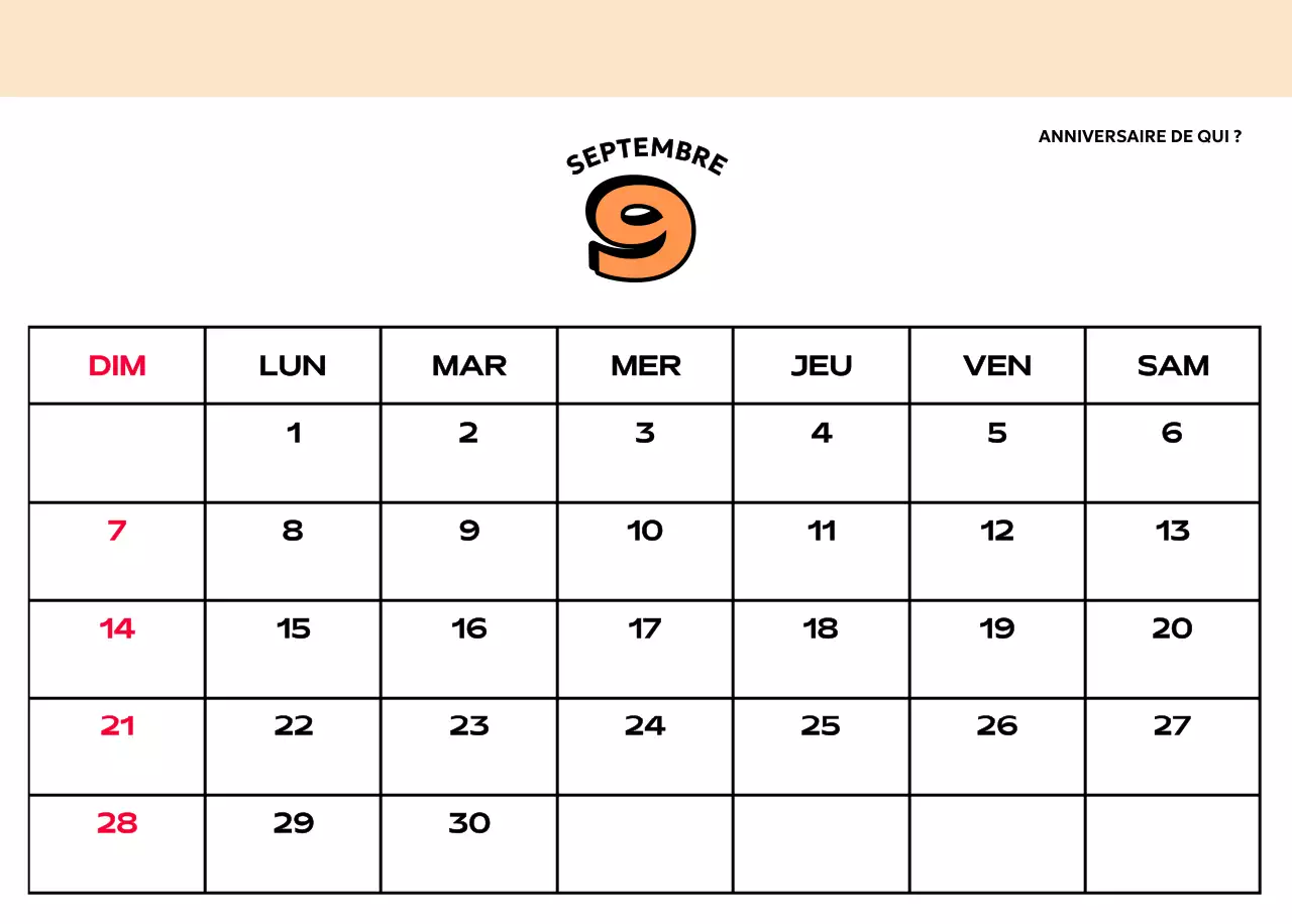 Calendriers colorés avec une variété d'illustrations rétro