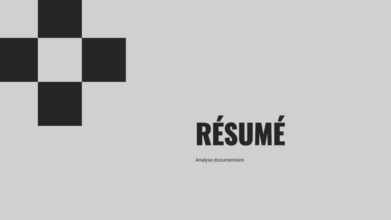 Présentation du projet de groupe noir et orange