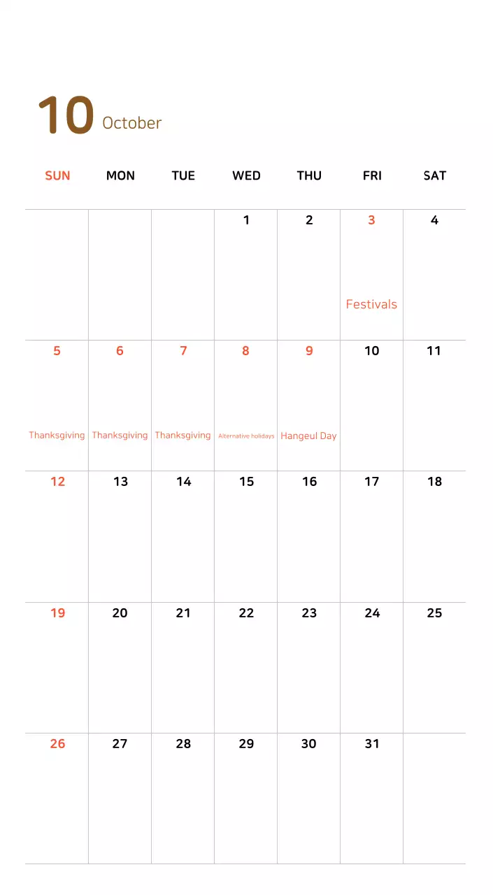 Multicolored family illustration concept