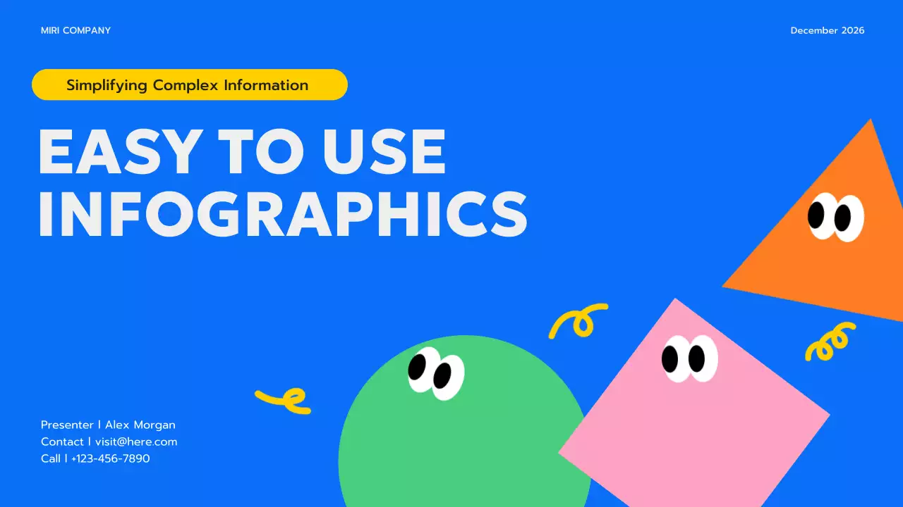 Pink Modern Infographics Guide Presentation