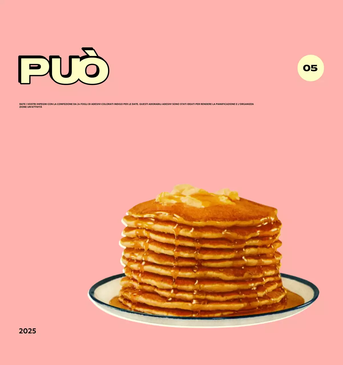 Calendari colorati con una varietà di illustrazioni retrò