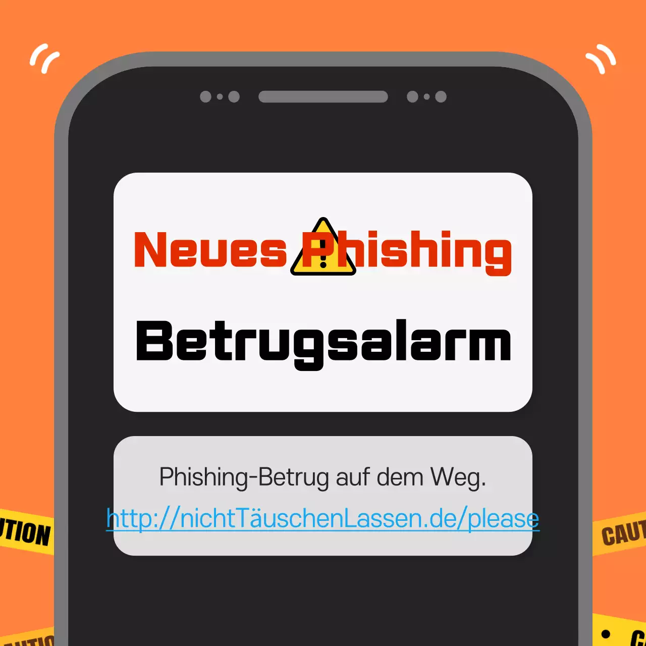 Vorsicht vor einfachem Phishing in Orange