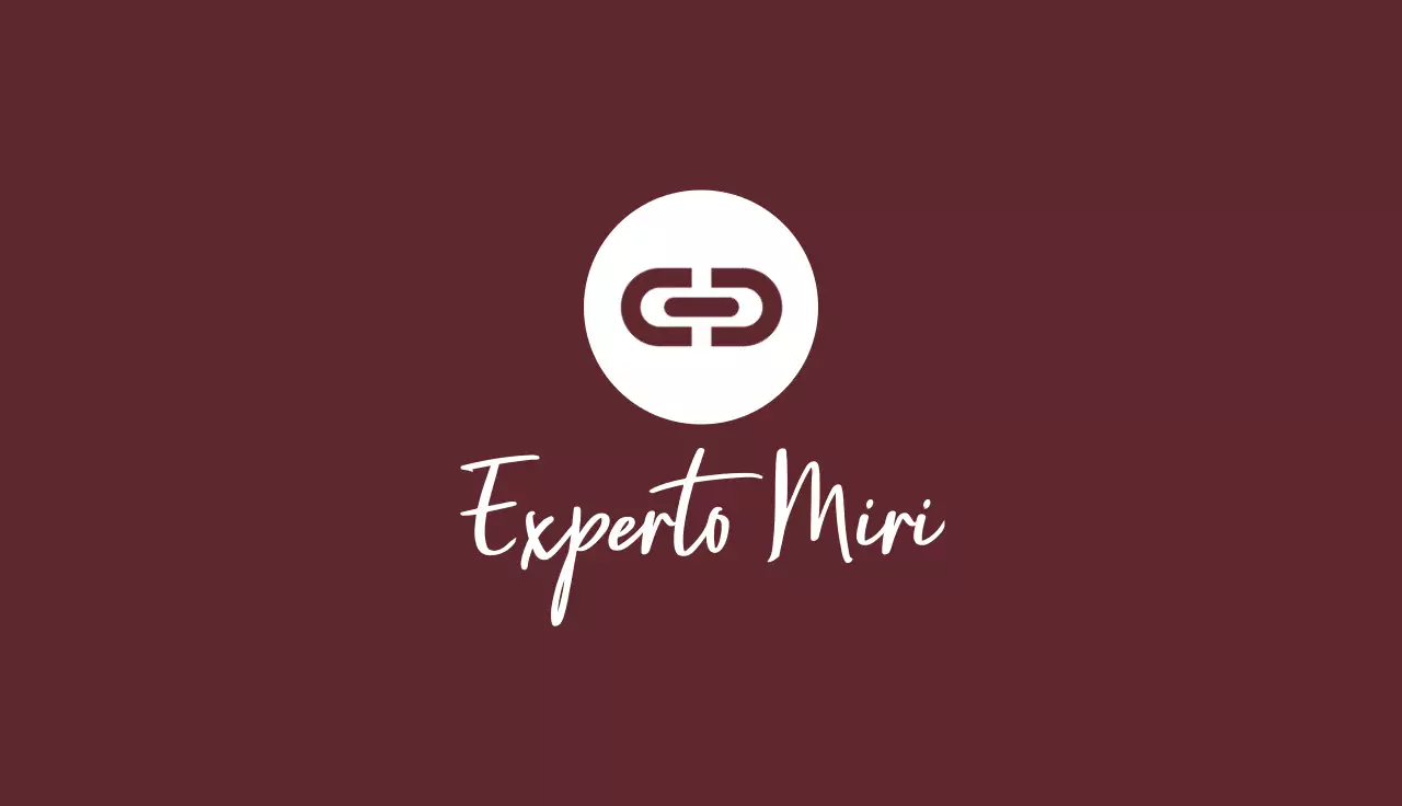 tarjeta de visita minimalista marrón