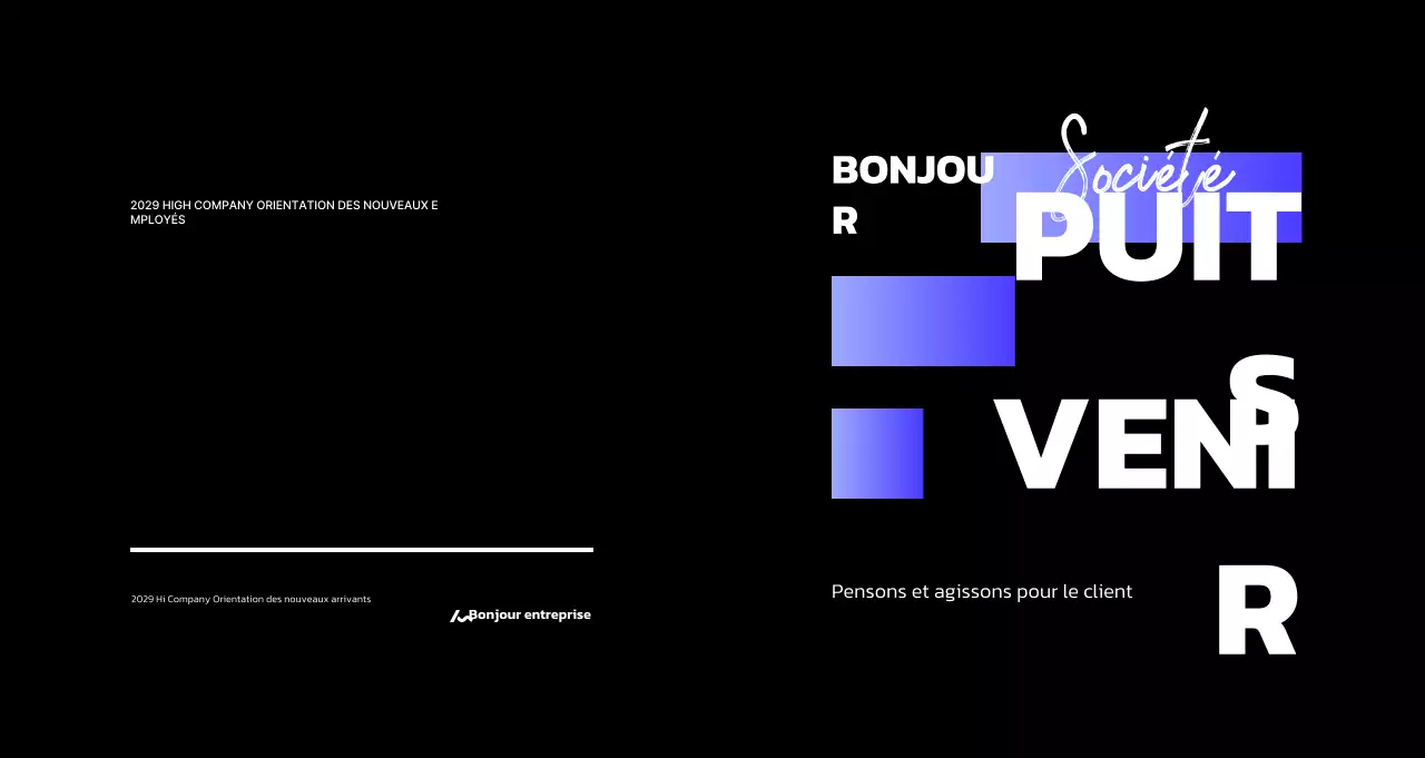 Guide d'orientation pour les Noirs modernes