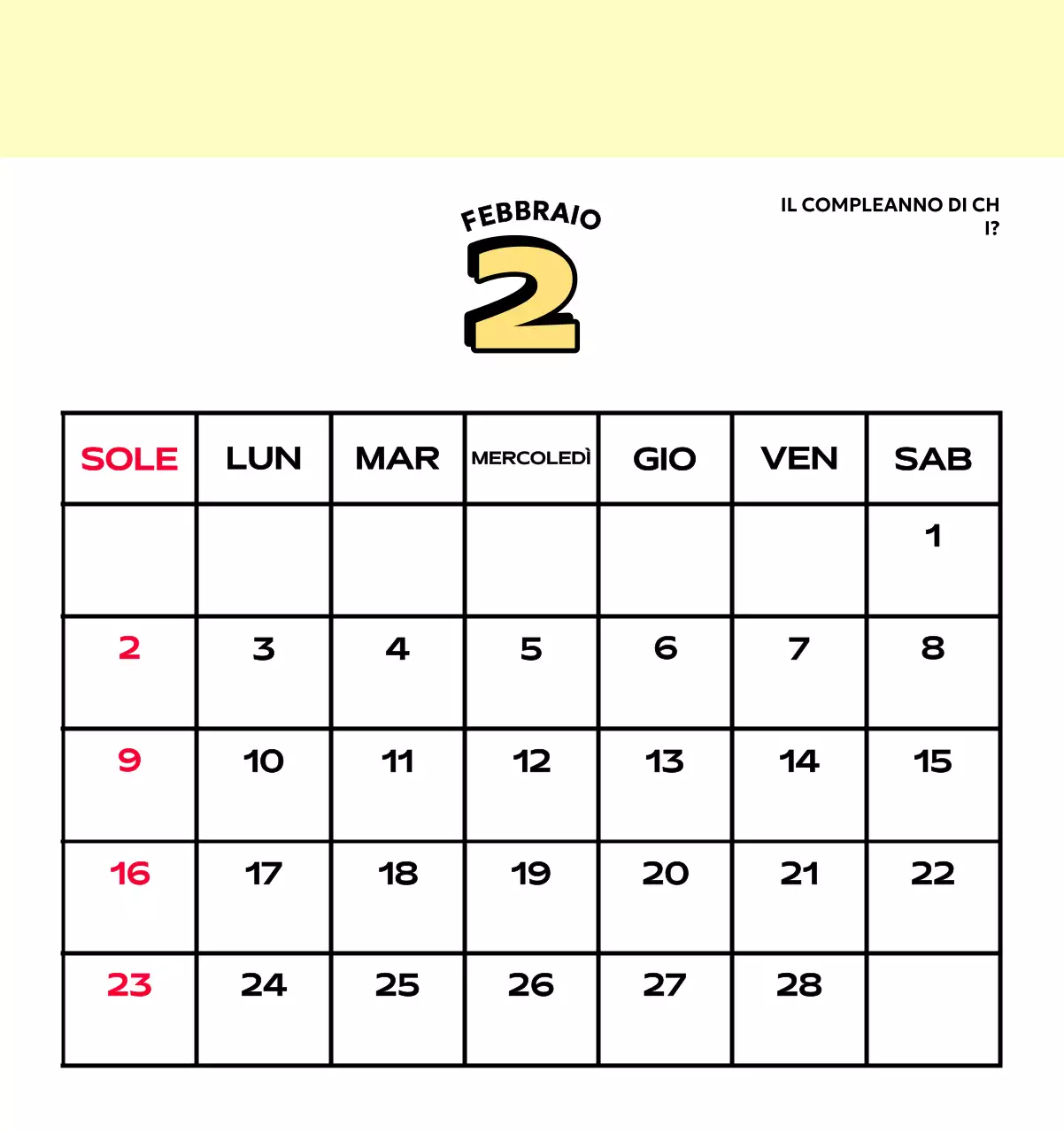 Calendari colorati con una varietà di illustrazioni retrò