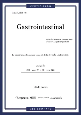 Placa de comisionado por defecto azul marino