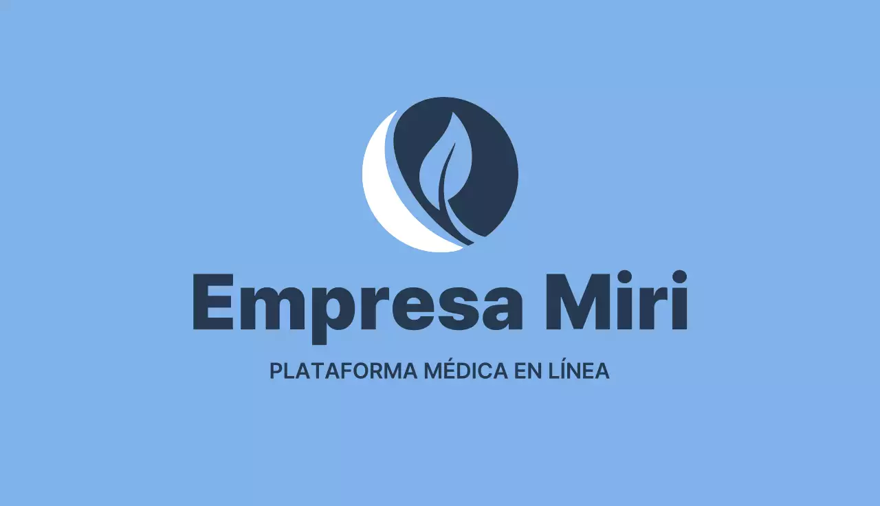 Tarjeta de visita azul marino blanco telesalud estilo minimalista