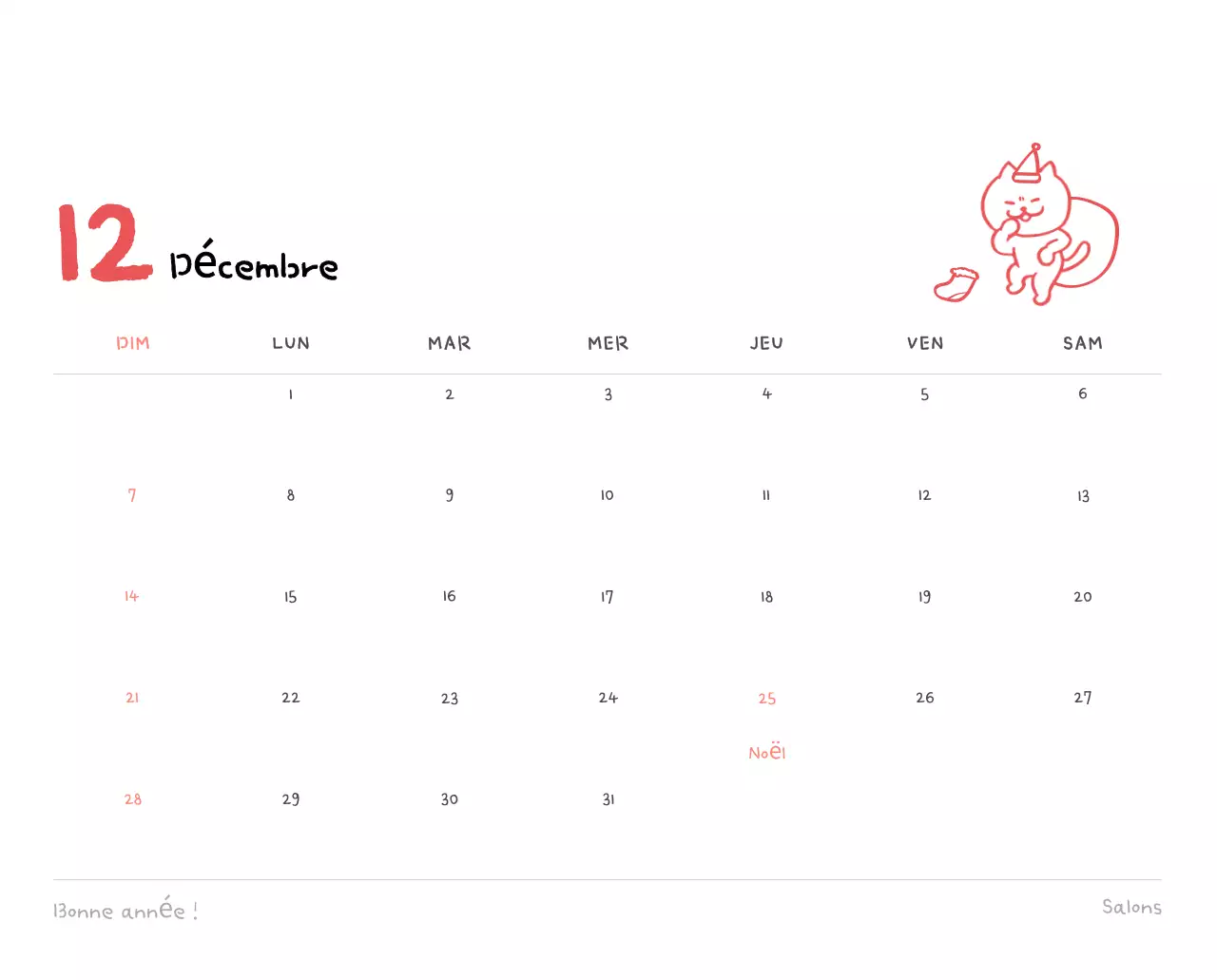 Calendrier journalier en ivoire