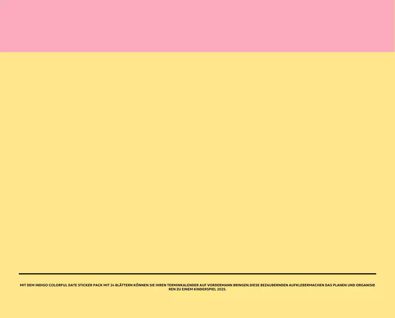 Bunte Kalender mit einer Vielzahl von Retro-Illustrationen